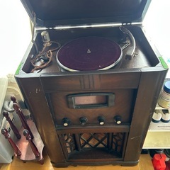 ジャンク　古いレコードプレイヤー