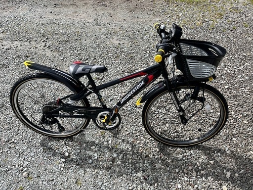 ブリヂストン　子供用自転車　変速ギヤ　スピードメーター　時計付き
