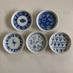 小皿　5枚　ちざん