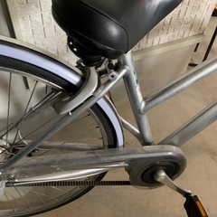 中学生用の自転車です。の画像
