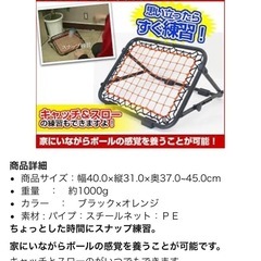 ティースタンド、スローイングネットの画像