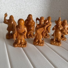 七福神の置き物　つげ