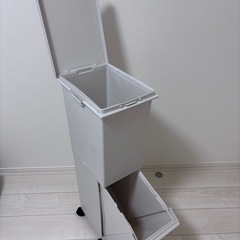 二段式ゴミ箱　ニトリの画像