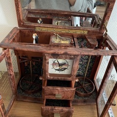 ジュエリーケース⭐︎アクセサリーケース⭐︎時計、オルゴール付きの画像