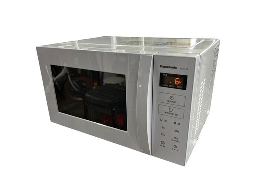 NO.2318 【2023年製】 Panasonic 電子レンジ NE-FLA-W キッチン家電 家電 中古