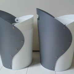  袋留め付き ◆ ゴミ箱 2個セット ◆ ダストボックス