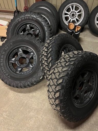 値下げ！処分価格！サイルン　TERRAMAX M/T ジムニー、シエラなどに