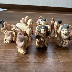 七福神の置き物　ねり