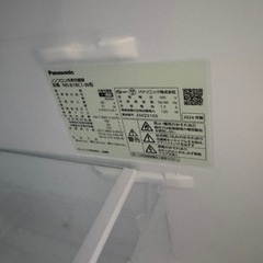 Panasonic2024年製　2ドア冷蔵庫の画像