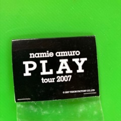 安室奈美恵　激レア　PLAY tour 2007キーホルダーの画像