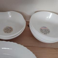 白　食器　ホワイト　洋食器の画像