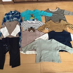 お話中/男の子長袖80cmなど