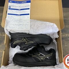 【引き取り限定】【未使用品】ミズノ MIZUNO F1GA210509 安全靴(2) オールマイティLS2 22L プロスニーカー 25.5cm EEEEの画像