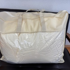 【新品未使用】 羽毛肌掛け布団 ダブル 羽毛肌布団 ポーランド産...