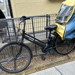  電動アシスト自転車 パナソニック ティモS ブラック