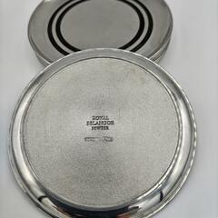 Pewter(錫）コースター6枚の画像