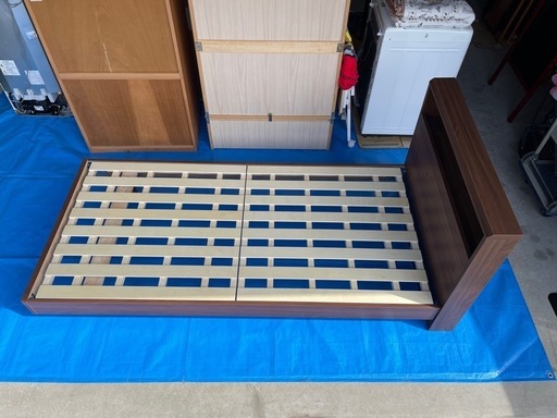 終了:値下げ！フランスベッドフレームのみ中古品