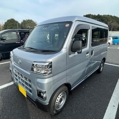 値下げ 令和5年ハイゼットカーゴDX 4WD CVT ナビ ドラレコ キーレス LEDパック装着 フォグランプ スマートアシストIII ディーラーで車検整備済R9年3月まで有効の画像