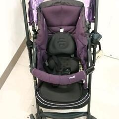 0330-040 コンビ　COMBI　パープル　ベビーカーの画像
