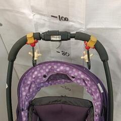 0330-040 コンビ　COMBI　パープル　ベビーカーの画像