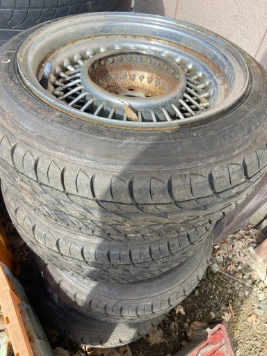 ワイヤーホイール　5穴　マルチ　90'S