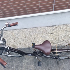 自転車　ママチャリの画像