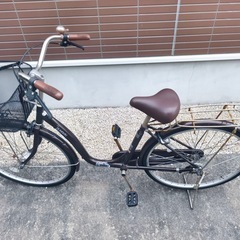 自転車　ママチャリの画像