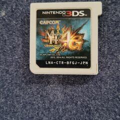 3DSのカセット(モンスターハンター4G)