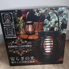 EDISON LANTERN 電池式ランタン 約270mm