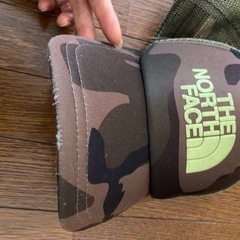 North face ノースフェイス　キャップ　カモフラ　キッズ　子供の画像