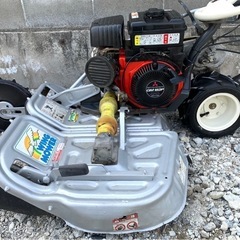 オーレック 自走二面式草刈機ウ イングモア WM706軽整備済 6 馬力 動作良好 の画像