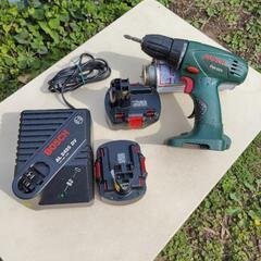 ボッシュ充電ドリルお話し中です！