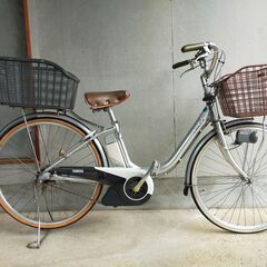 引き渡し完了!![引取限定]ヤマハ PAS 電動 アシスト 自転車_PZ26D_電動自転車 バッテリー難ありの画像