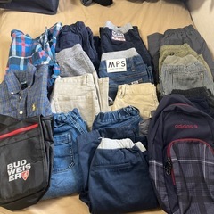 お話し中　140 150 男の子普段着