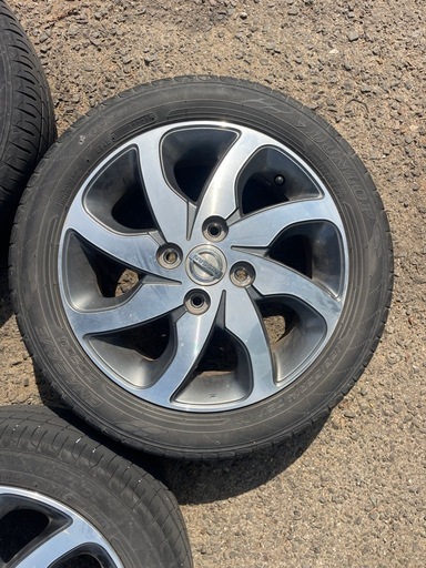 日産 ルークス純正 14インチ 中古ホイール タイヤおまけ付き 日産