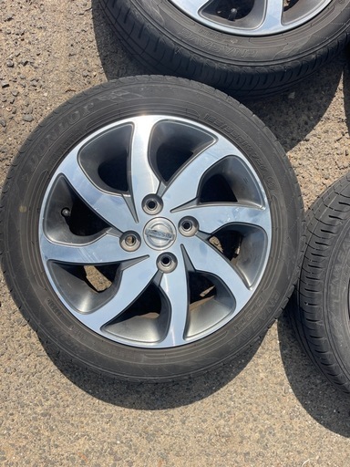 日産 ルークス純正 14インチ 中古ホイール　タイヤおまけ付き