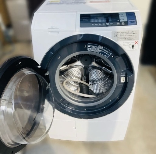 直接引き取り大歓迎‼️日立　ビッグドラム ドラム式洗濯機 BD-SG100BL 2018年製　JPM034-16