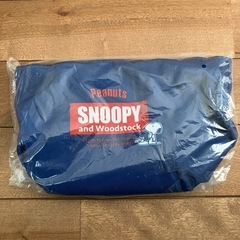 【新品】スヌーピー ランチバッグ レトロラベルの画像