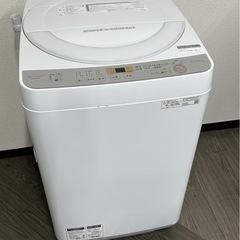 【SHARP/2019年製】　全自動電気洗濯機　6.0kg