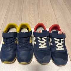 子供用　ニューバランス　スニーカー　24㎝　2足セット