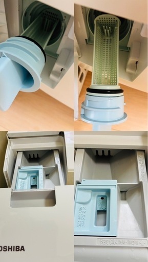 決まりました:値下げ交渉受けます❗️東芝ドラム式洗濯乾燥機　ZABOON TW-Z96X1L [インテリアホワイト] 2014年式