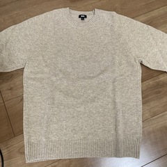 未使用ユニクロのラムクルーネックセーター