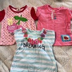 可愛いTシャツ 5点セット 80cmの画像