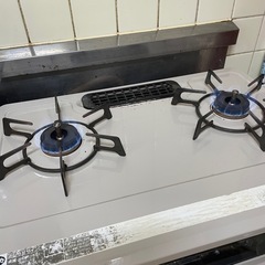 決まりました(^^)【引越しの為4月お渡し】都市ガス2口コンロベージュの画像