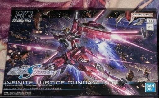HGCE インフィニットジャスティスガンダム弐式＋HGCE ストライクフリーダムガンダム＋HGCE デスティニーガンダム