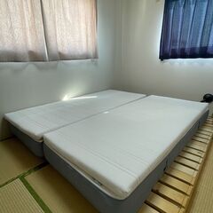 【ベルメゾン】 置くだけでベッドが完成！簡単に組み替えができるパレットベッド（床面用）　幅50cm16枚の画像