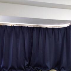 ニトリ 4Pカーテン DH02 幅100高さ110/4枚+レース4枚の画像