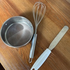 粉ふるい　ホイッパー　スパテラ