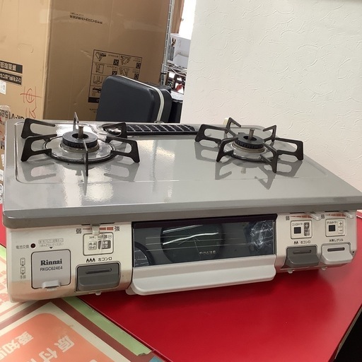 Rinnai リンナイ　ガステーブル　ガスコンロ　都市ガス用　RKGC624E4L 2019年製