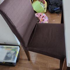 ダイニングテーブルチェア２脚セットの画像